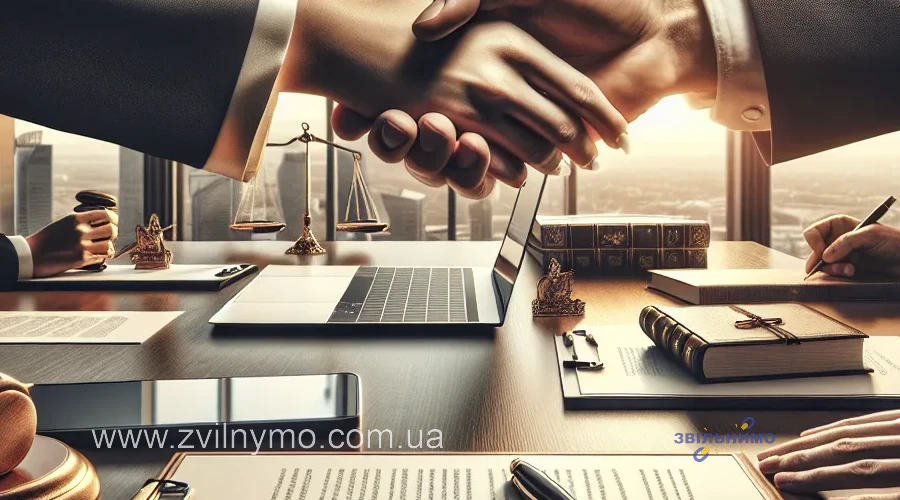 Иллюстрация к разделу "Закриття провадження за мировою угодою" в статье "Як закрити виконавче провадження: практичні кроки для боржників"