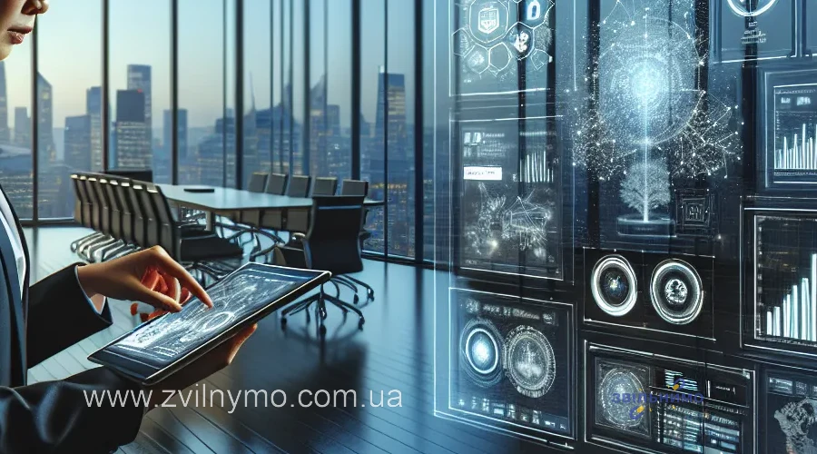 Иллюстрация к разделу «Стратегічні переваги цифровізації юридичних послуг для підприємств» у статті «Цифровізація юридичних послуг - нові можливості онлайн супроводу банкрутства в Україні»