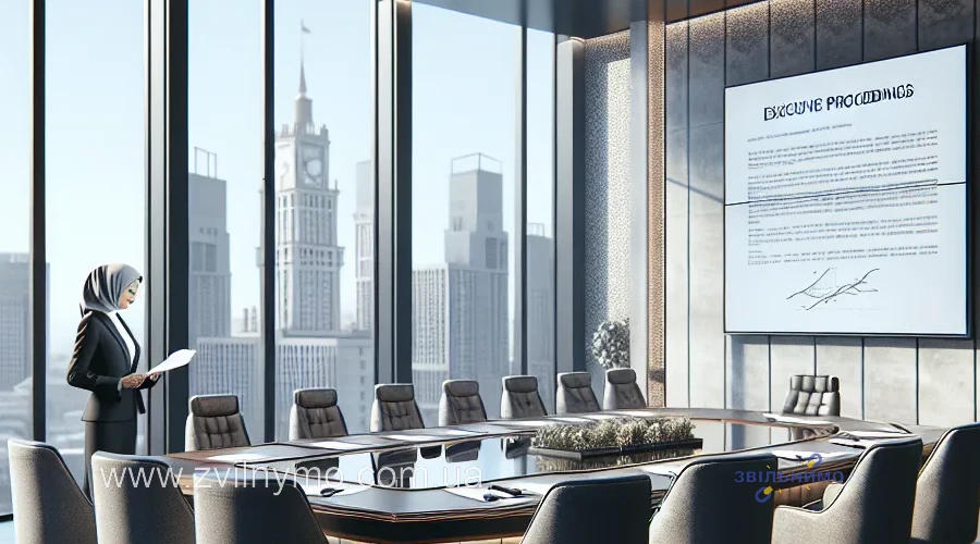 Иллюстрация к разделу «Закриття виконавчих проваджень для бізнесу» у статті «ТОП 5 поширених запитань про закриття виконавчих проваджень»