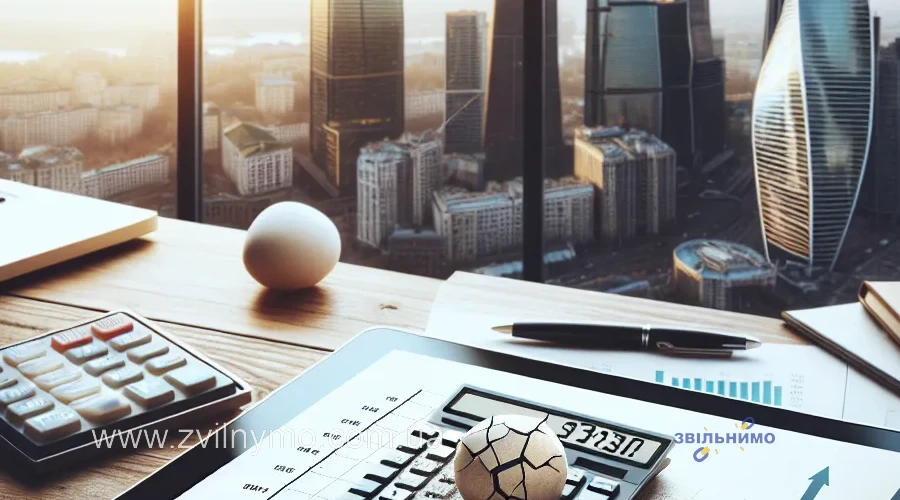 Иллюстрация к разделу «Причини потрапляння підприємств у боргову яму» у статті «Фінансова грамотність для підприємців - як уникнути боргової ями»