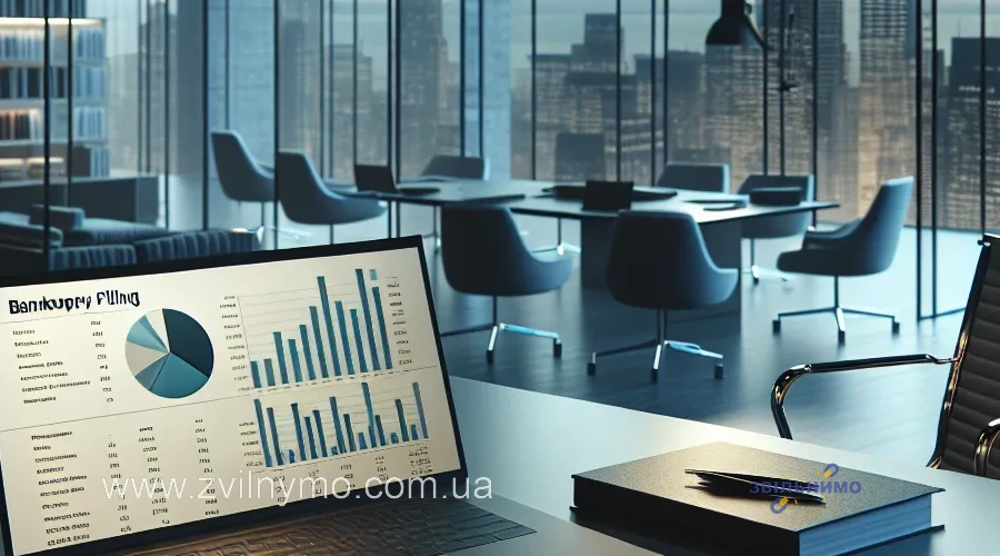 Иллюстрация к разделу «Вплив банкрутства на фінанси та фінансування» у статті «Як банкрутство впливає на власника бізнесу та його подальшу діяльність»