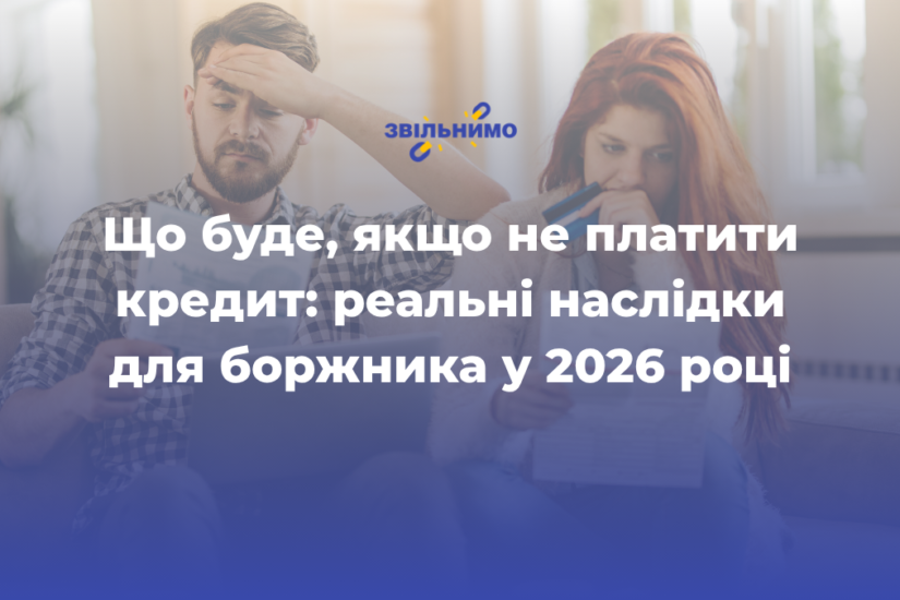 Що буде, якщо не платити кредит: реальні наслідки для боржника у 2026 році