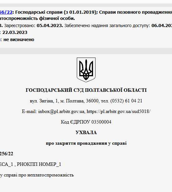 Судове рішення №917/1256/22