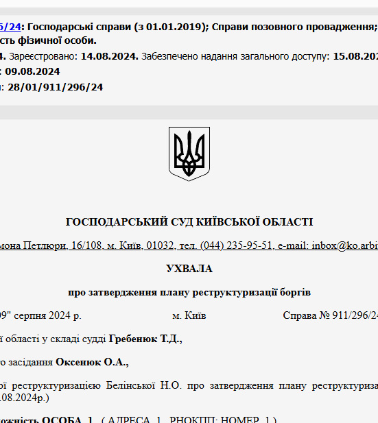 Судове рішення №911/296/24