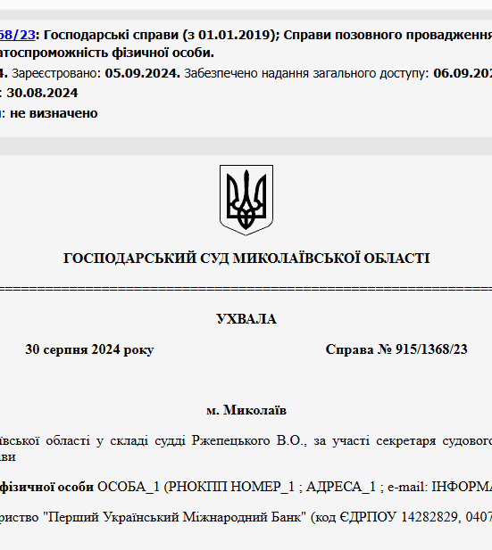 Судове рішення №915/1368/23