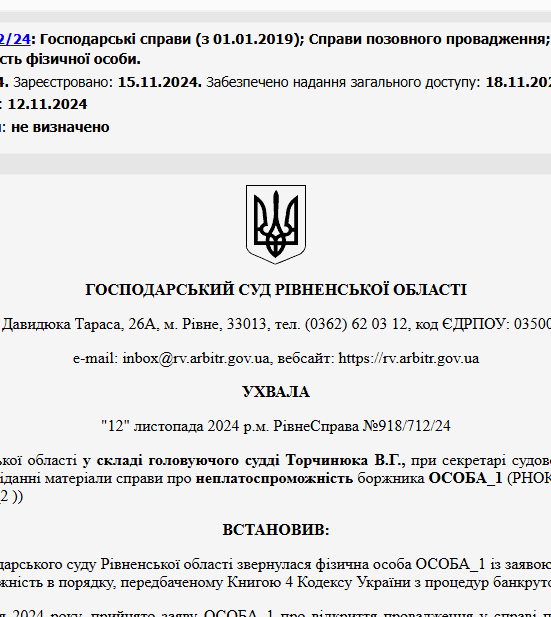 Судове рішення №918/712/24