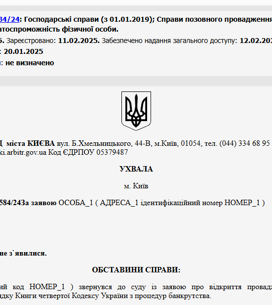 Судове рішення №910/8584/24