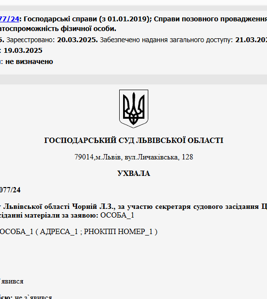 Судове рішення №914/2077/24