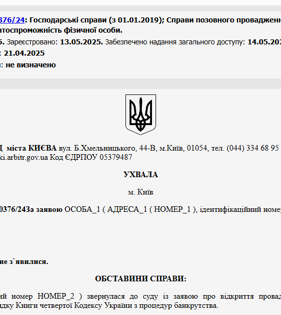 Судове рішення №910/10376/24