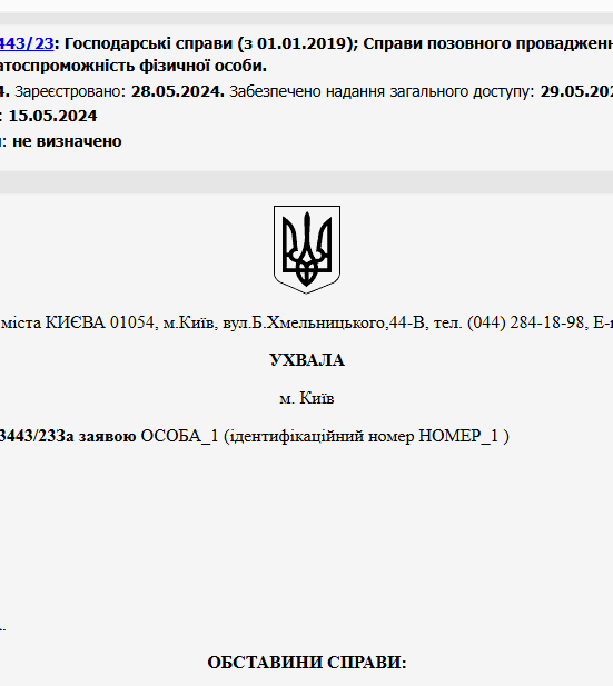 Судове рішення №910/13443/23