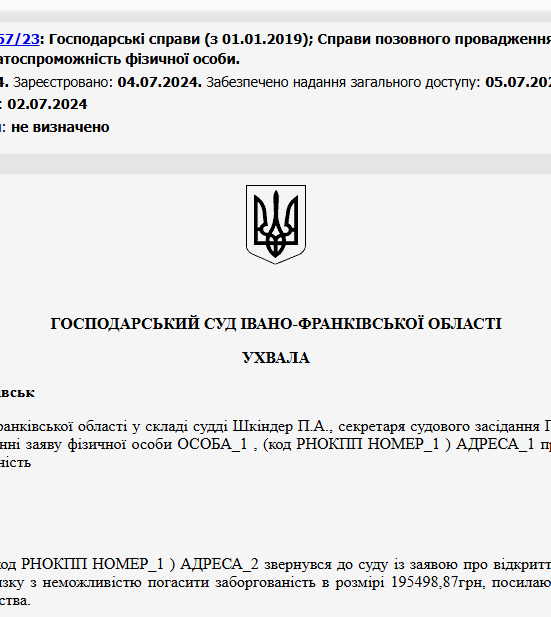 Судове рішення №909/1157/23