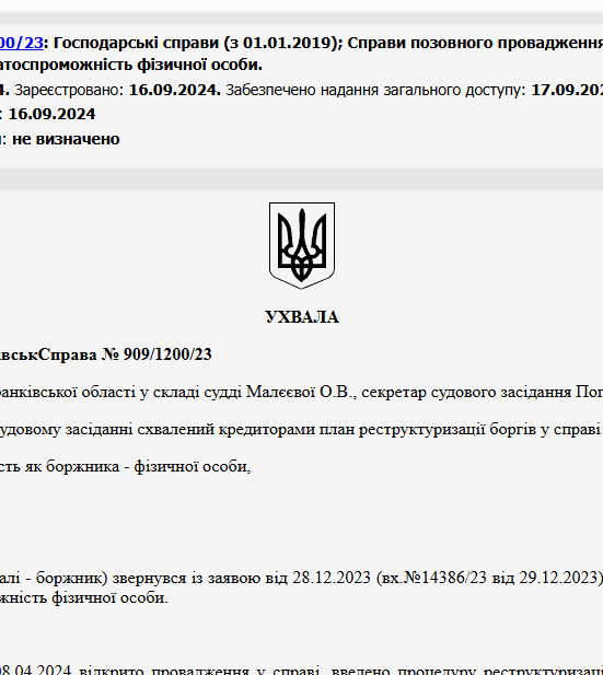 Судове рішення №909/1200/23