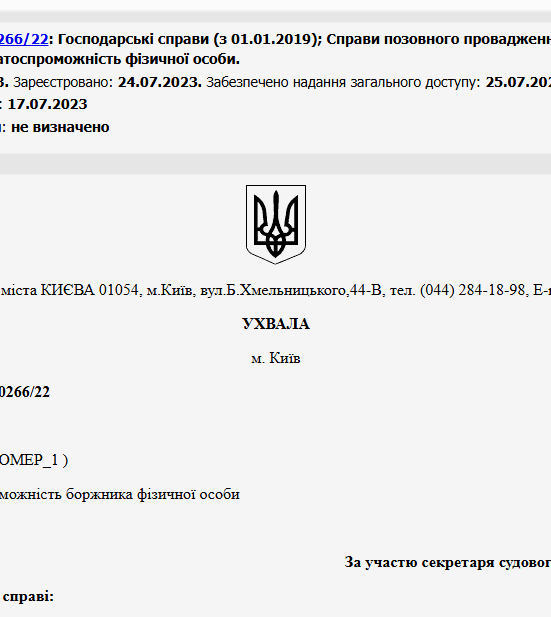 Судове рішення №910/10266/22