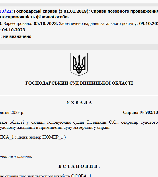 Судове рішення №902/1303/22