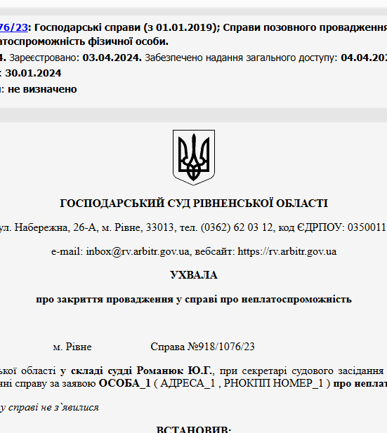 Судове рішення №918/1076/23