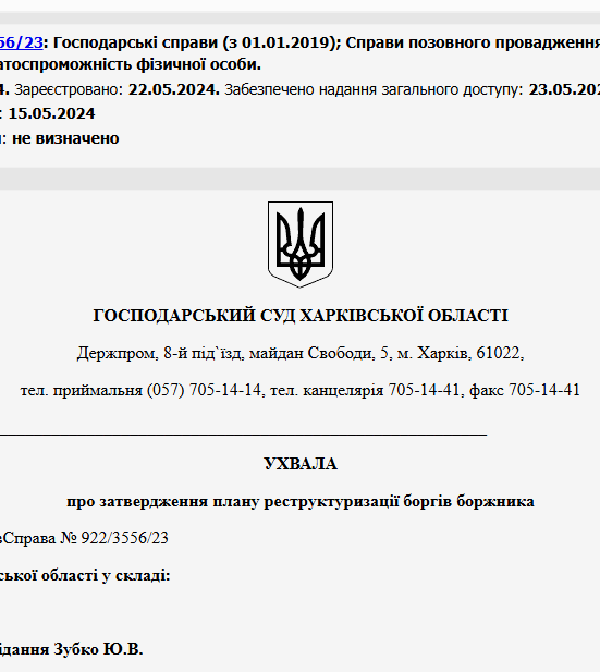 Судове рішення №922/3556/23