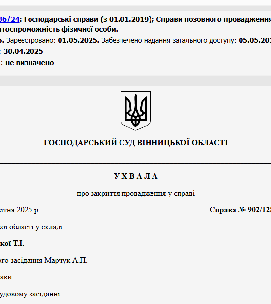 Судове рішення №902/1286/24