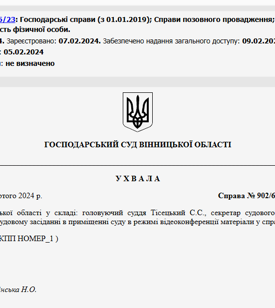 Судове рішення №902/665/23