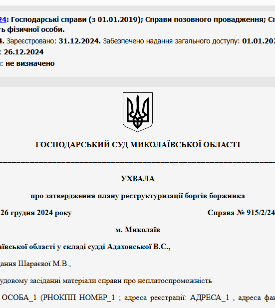 Судове рішення №915/2/24